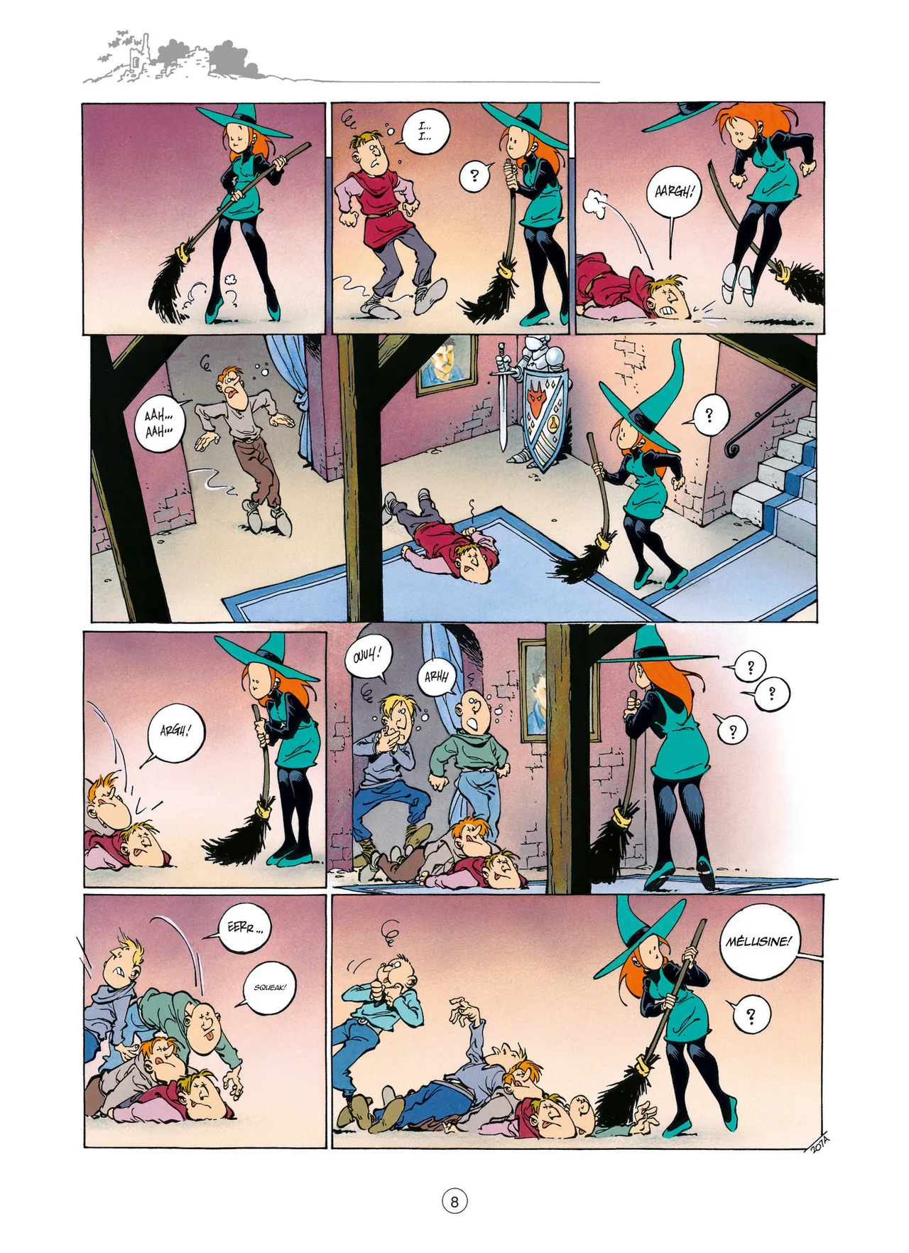 Mélusine #06 - Gilson &amp; Clarke - Imps and Elves, 1999 page 8 full
