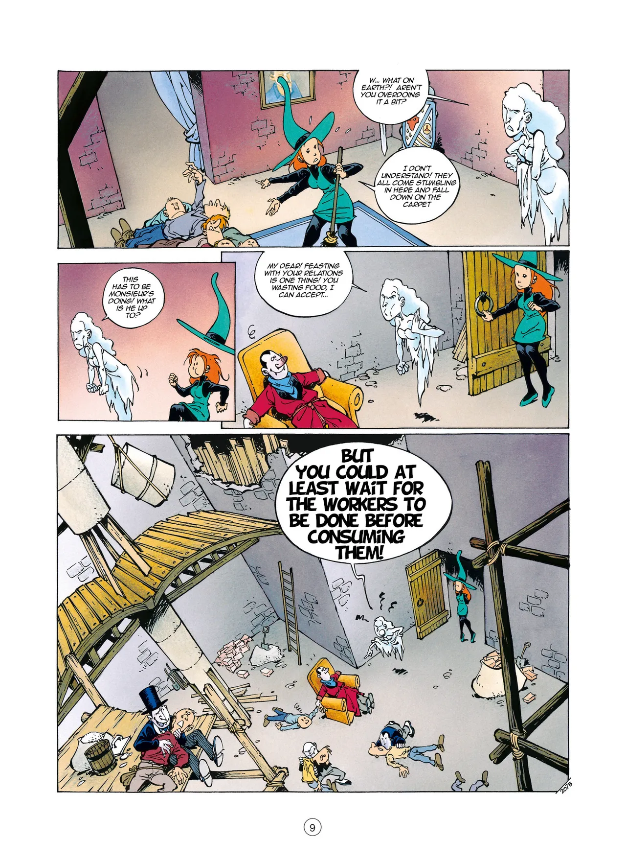 Mélusine #06 - Gilson &amp; Clarke - Imps and Elves, 1999 page 9 full