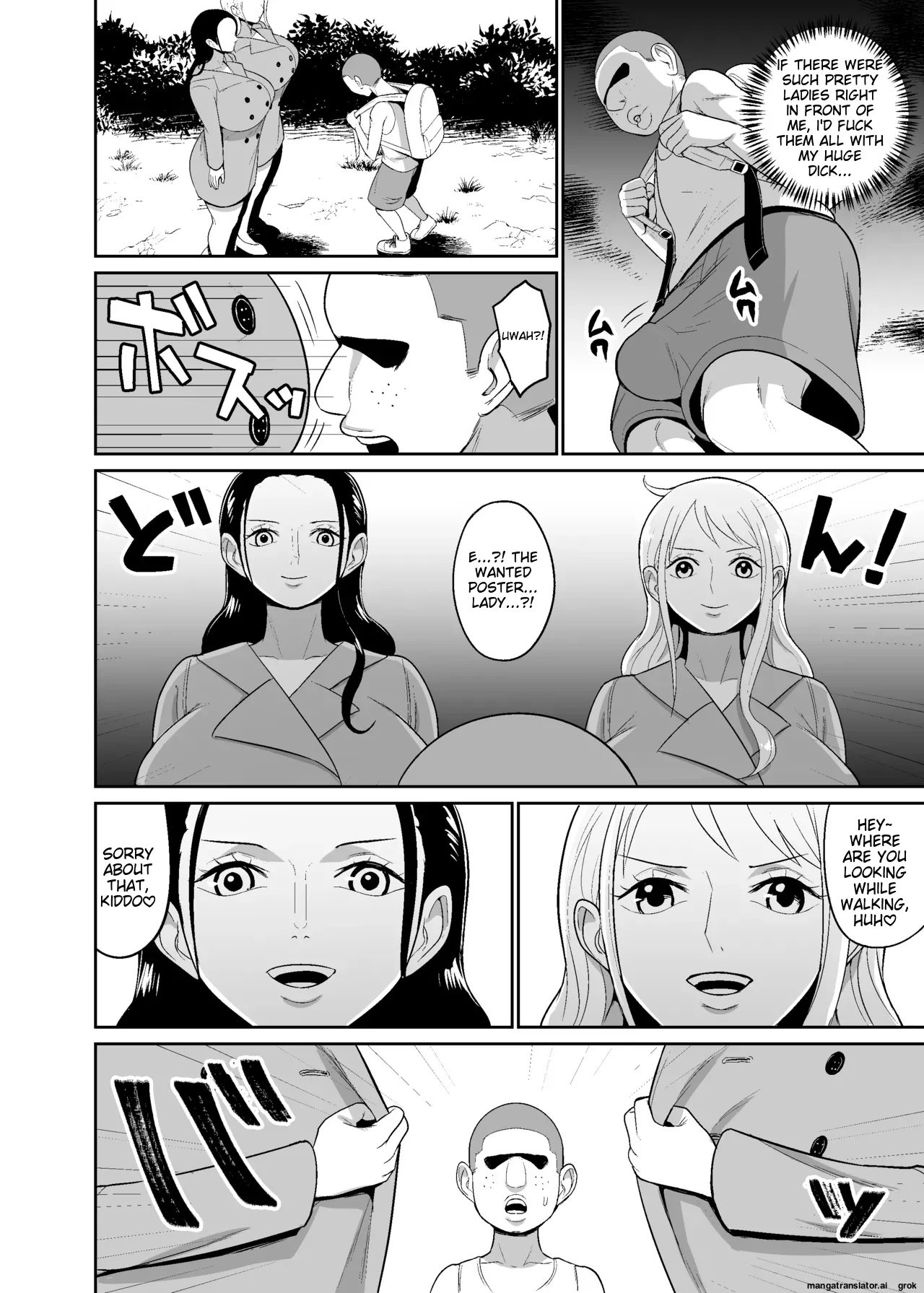 Saimin Onaho Pirates ~ Saimin o Kake Rareta Onna Kaizoku Futari o Hirottanode Onaho ni Shite mita page 4 full