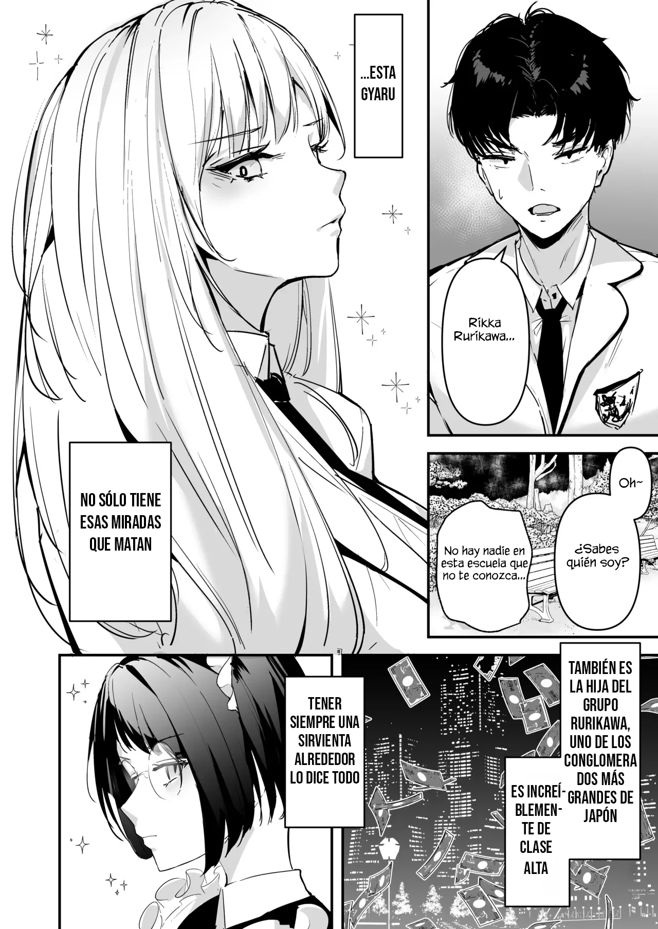 Mattaku Icha Love suru Ki no Nai Kyonyuu Reijou Gal ni Niku Dildo Atsukai Sareteiru Ore no Hanashi.｜La historia de como fui usado como un dildo de carne, Por una gyaru tetona de familia rica, Que no quiere nada romántico. page 7 full