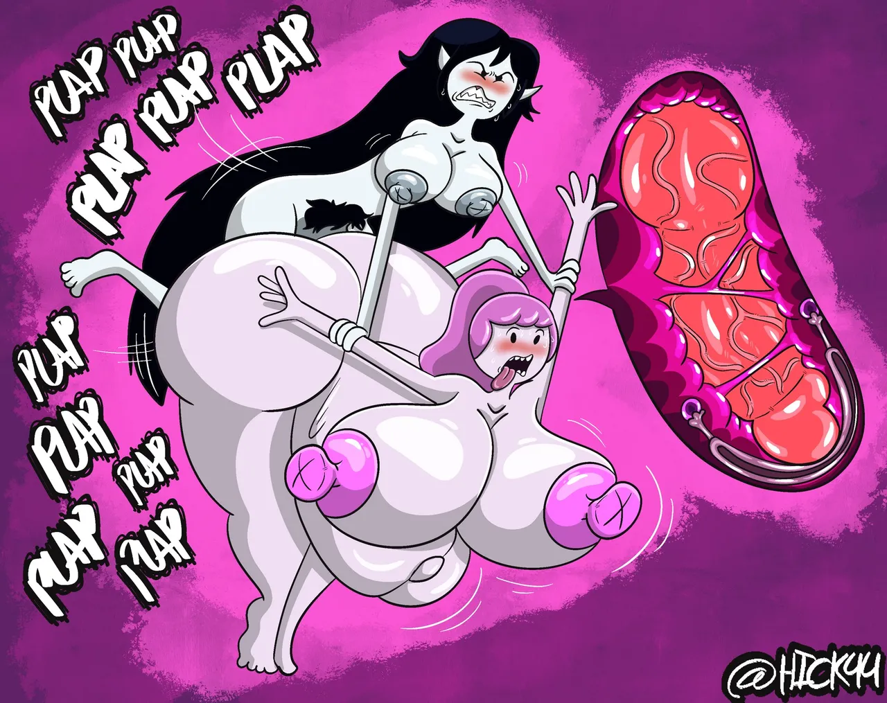 Princess Bubblegum x Marceline page 9 full