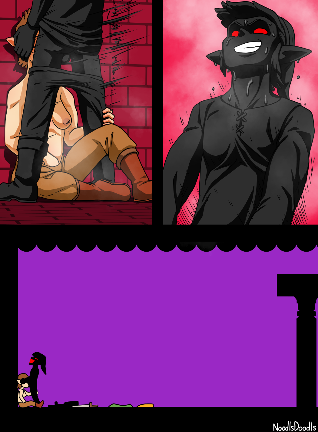 Link vs Dark Link: Make Love, Not War page 5 full