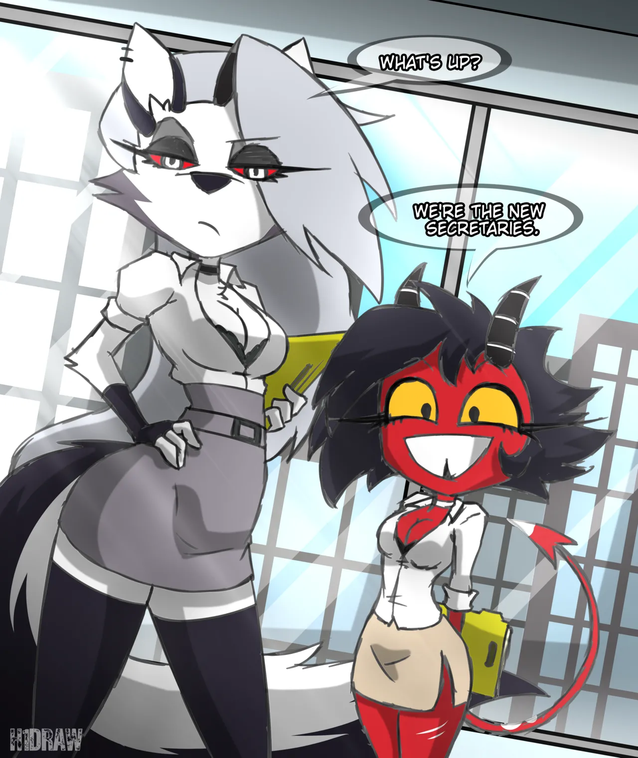 Helluva Boss - Hellish Office page 1 full