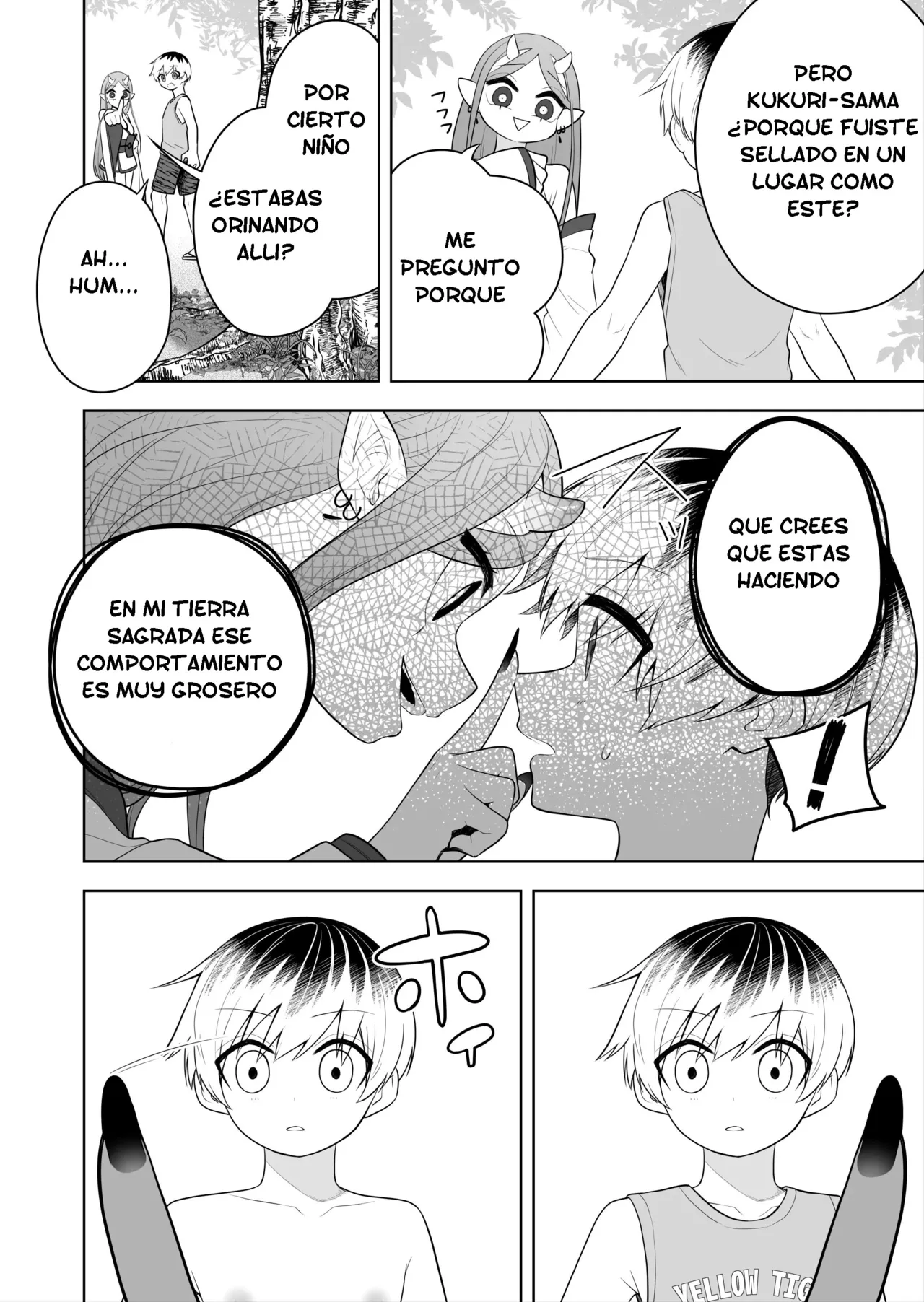 Hokora no Fuuin o Toite Akujin ♂♀ no Kenzoku ♀ ni Sarechau Hanashi | Rompí el sello y me convertí en el vasallo del dios maligno ♂♀ page 8 full