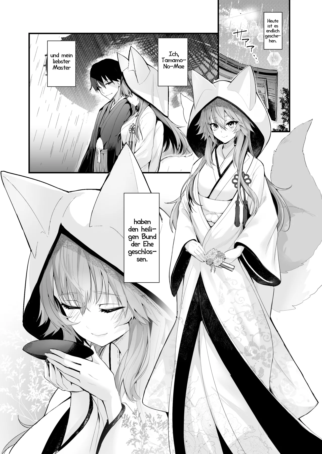 Shinkon Niizuma Tamamo-san | Frisch vermählte Füchsin Tamamo page 2 full