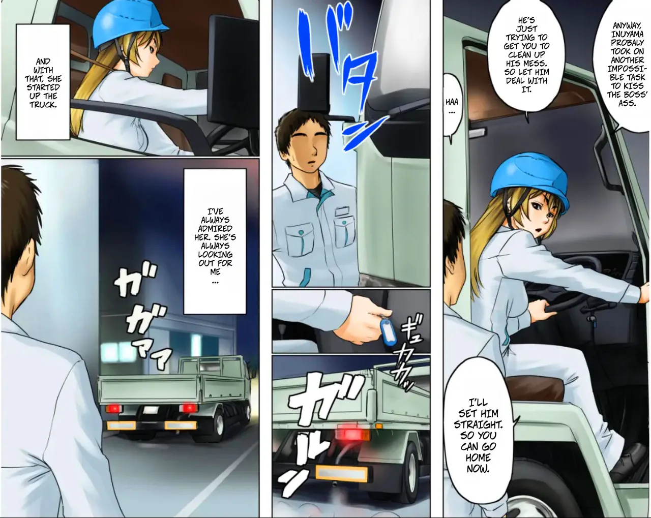 This Tough Chick Is A Devoted Widow -- Ichizuna Anego wa Miboujin setto pan page 4 full