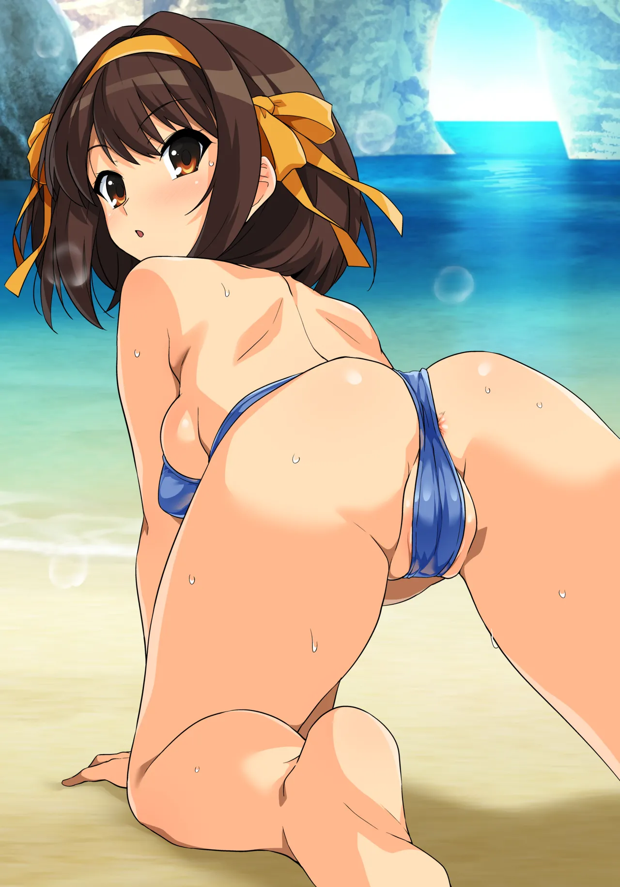 1ページごとにおっぱいが大きくなるハルヒさんの本 デジタル版 支援サイト向け page 4 full