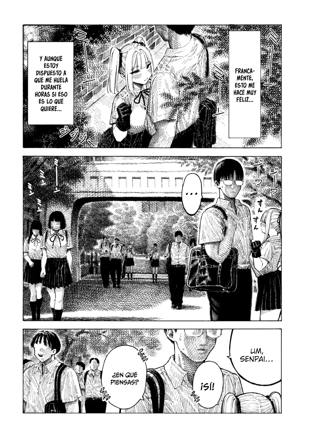 Hiiragi-senpai Sniff Sniff Sniff Sniff page 7 full