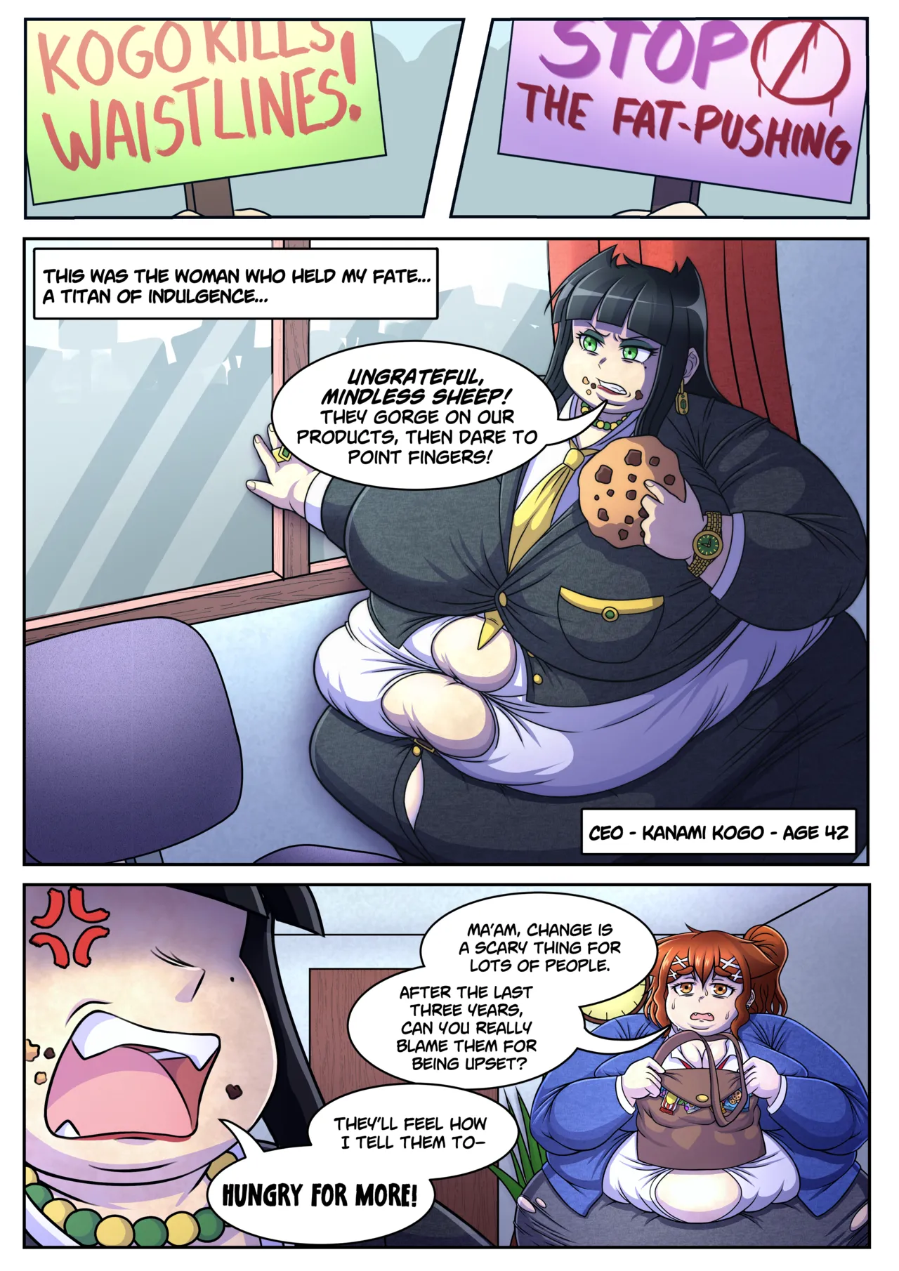 Mystic Tails: Reborn as a Goddess of Gluttony in a World of Endless Feasts: Chapter 1 - From Desk to Dog Bed Arc page 6 full