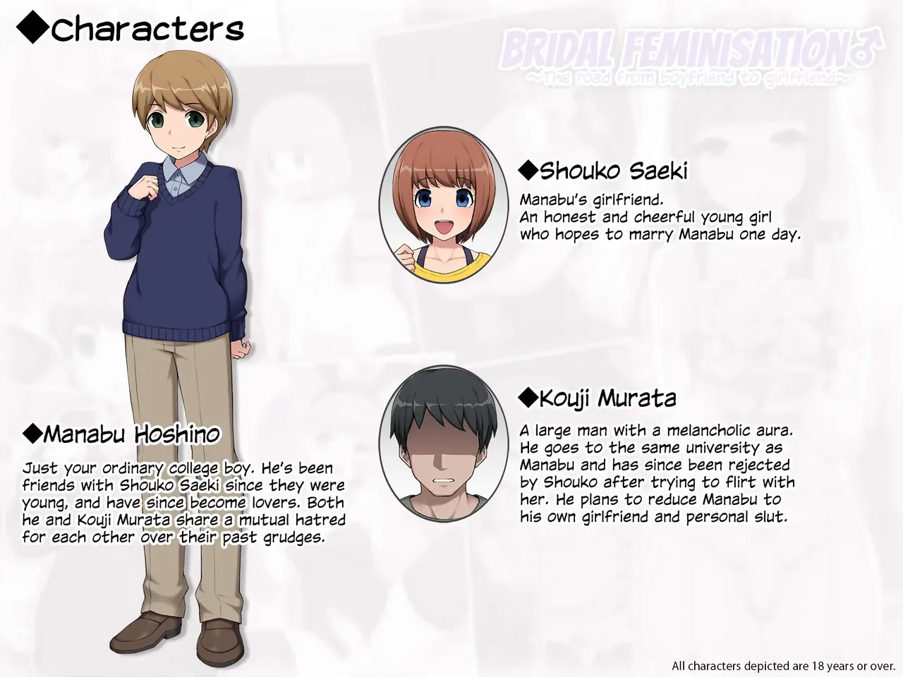 Bridal Feminisation ~The road from boyfriend to girlfriend~ page 6 full