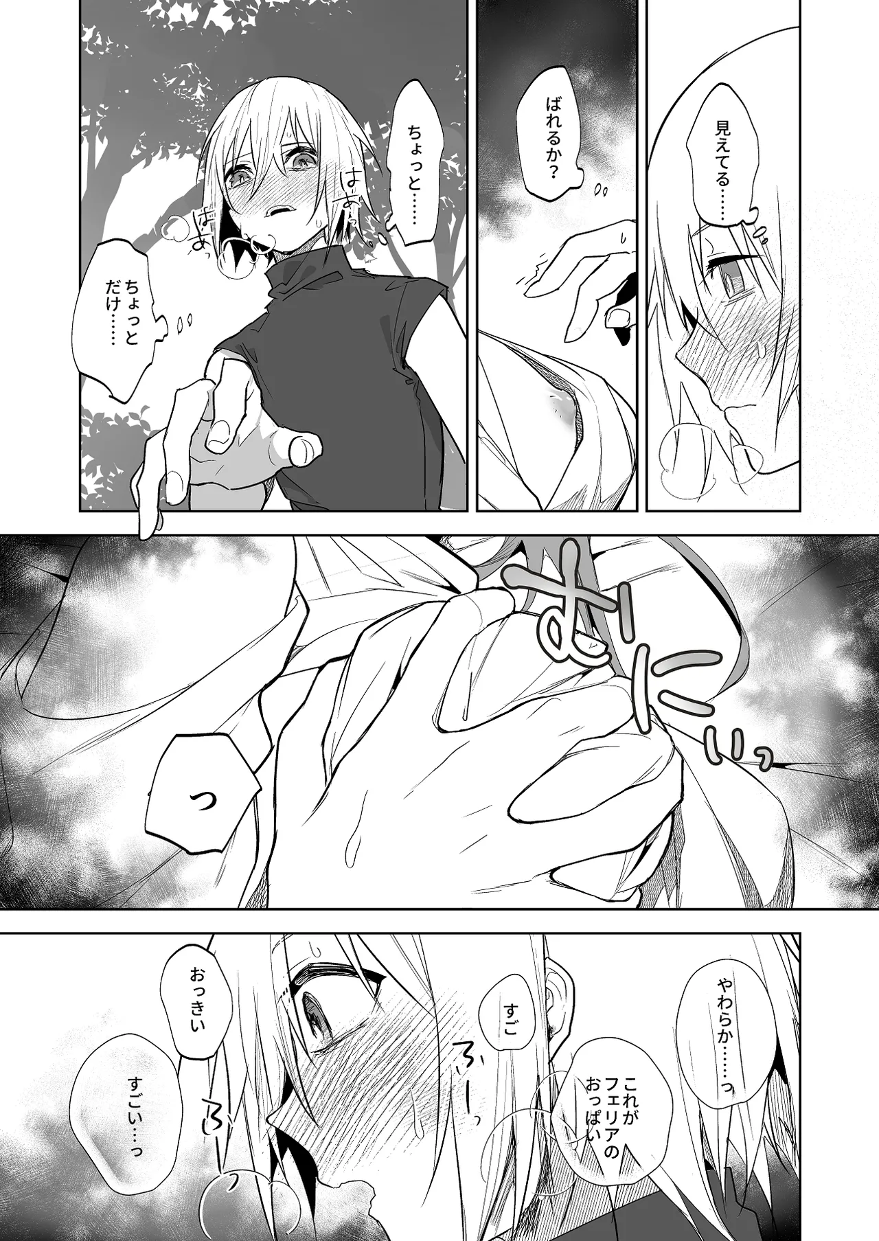 護衛女騎士と王子の関係が壊れる日 page 3 full