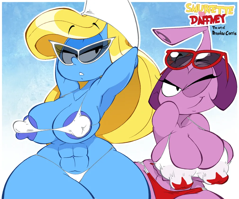 Smurfette loves Daffney page 8 full