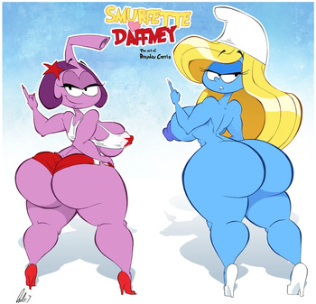 Smurfette loves Daffney cover