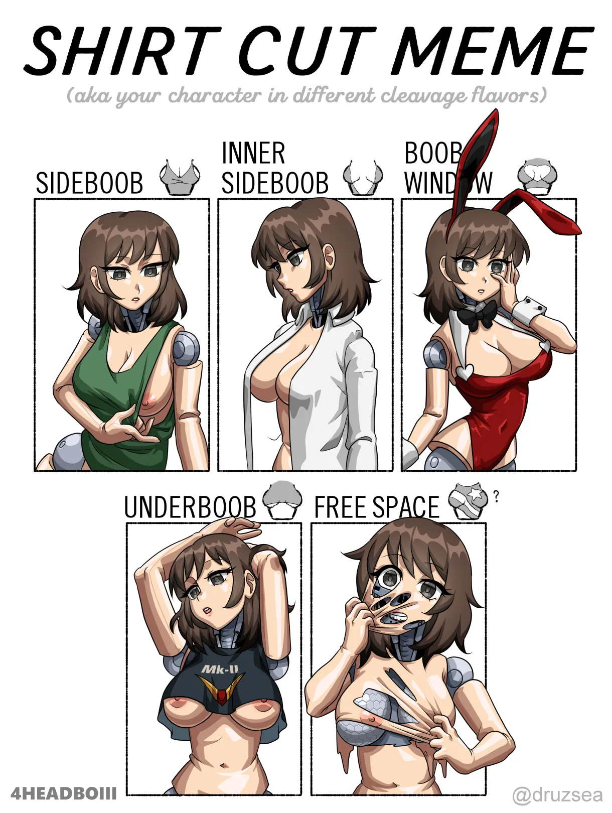 4HEADBOIII （robot girl+mind control） page 5 full