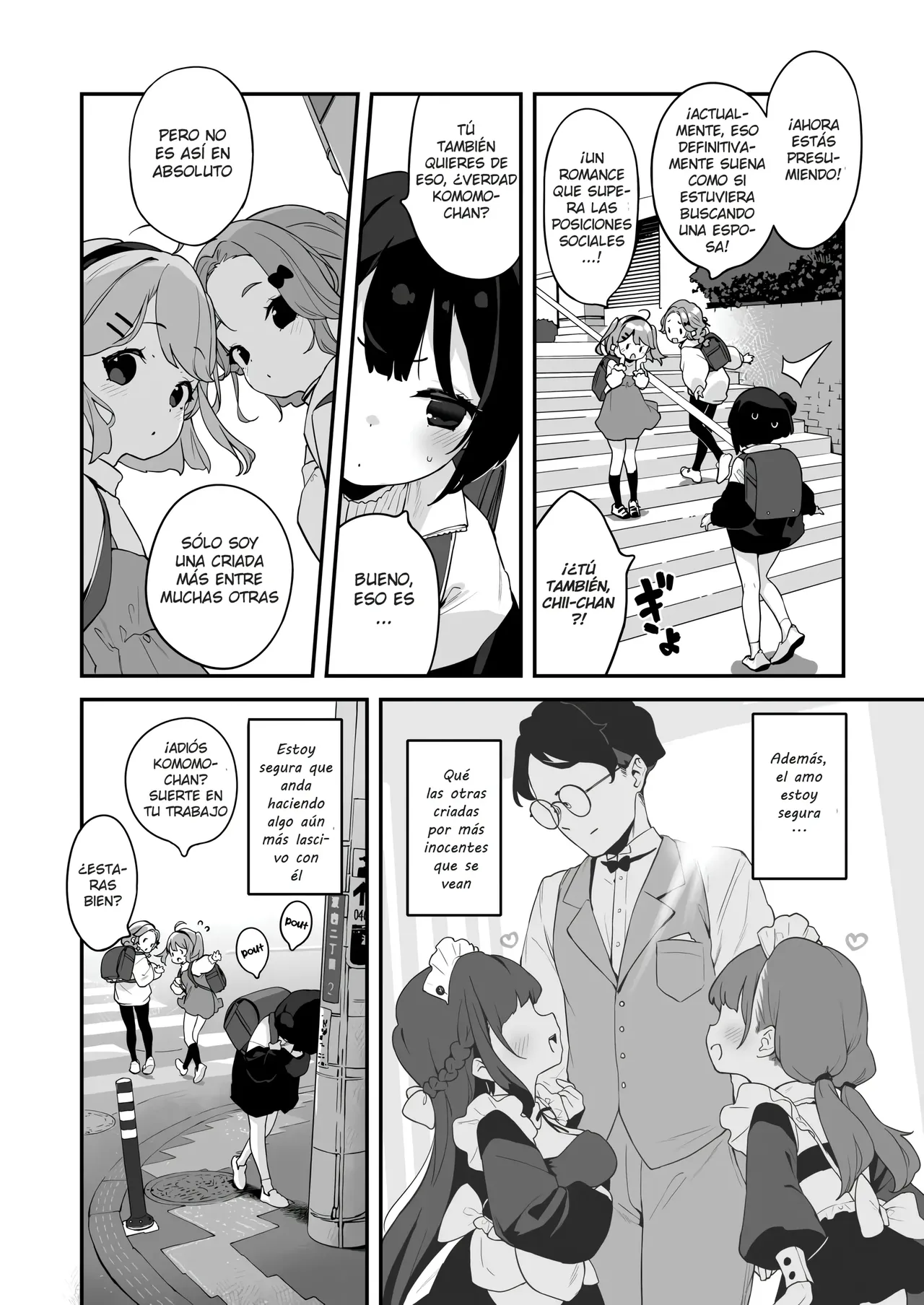 Komomo wa Goshujinsama Senyo no Ryoana Nikubenki Loli Maid｜Komomo Es Una Loli Maid Vertedero De Semen Con Todos Sus Agujeros Solo Para Su Amo page 10 full