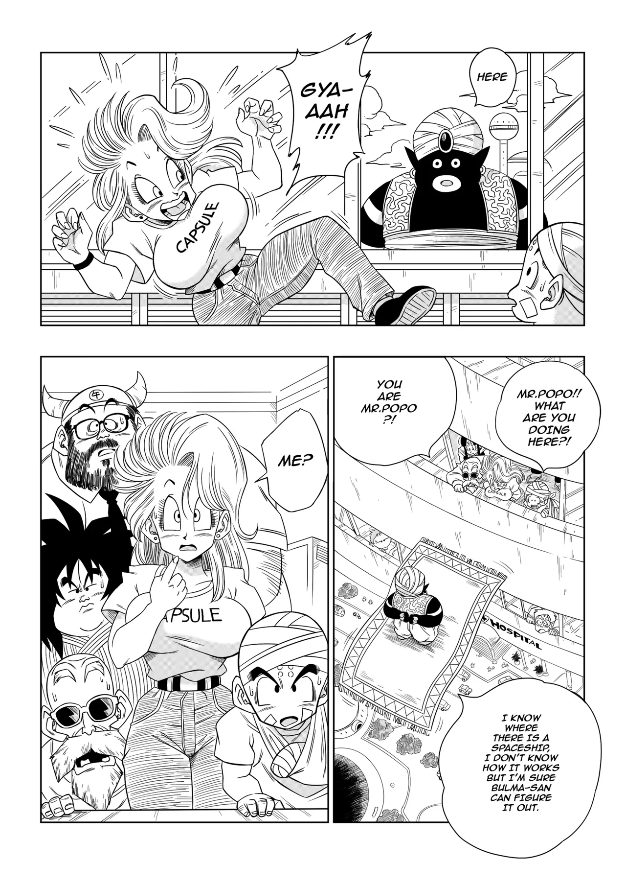 Bulma Meets Mr. Popo page 3 full