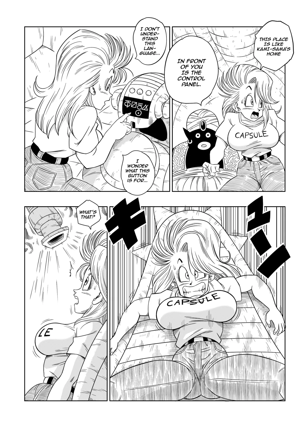 Bulma Meets Mr. Popo page 6 full
