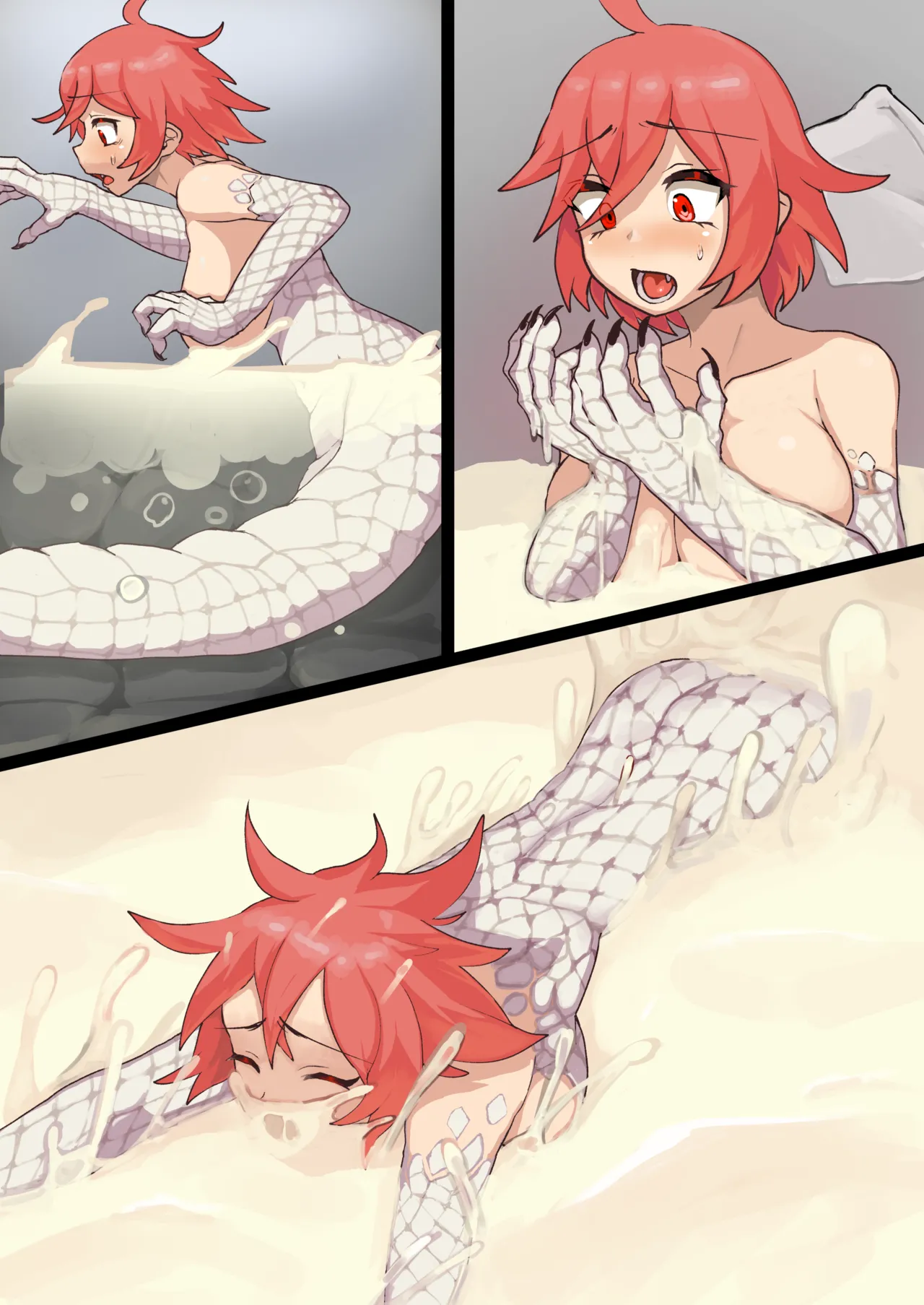 Thick Hot Springs Snake Transformation page 6 full