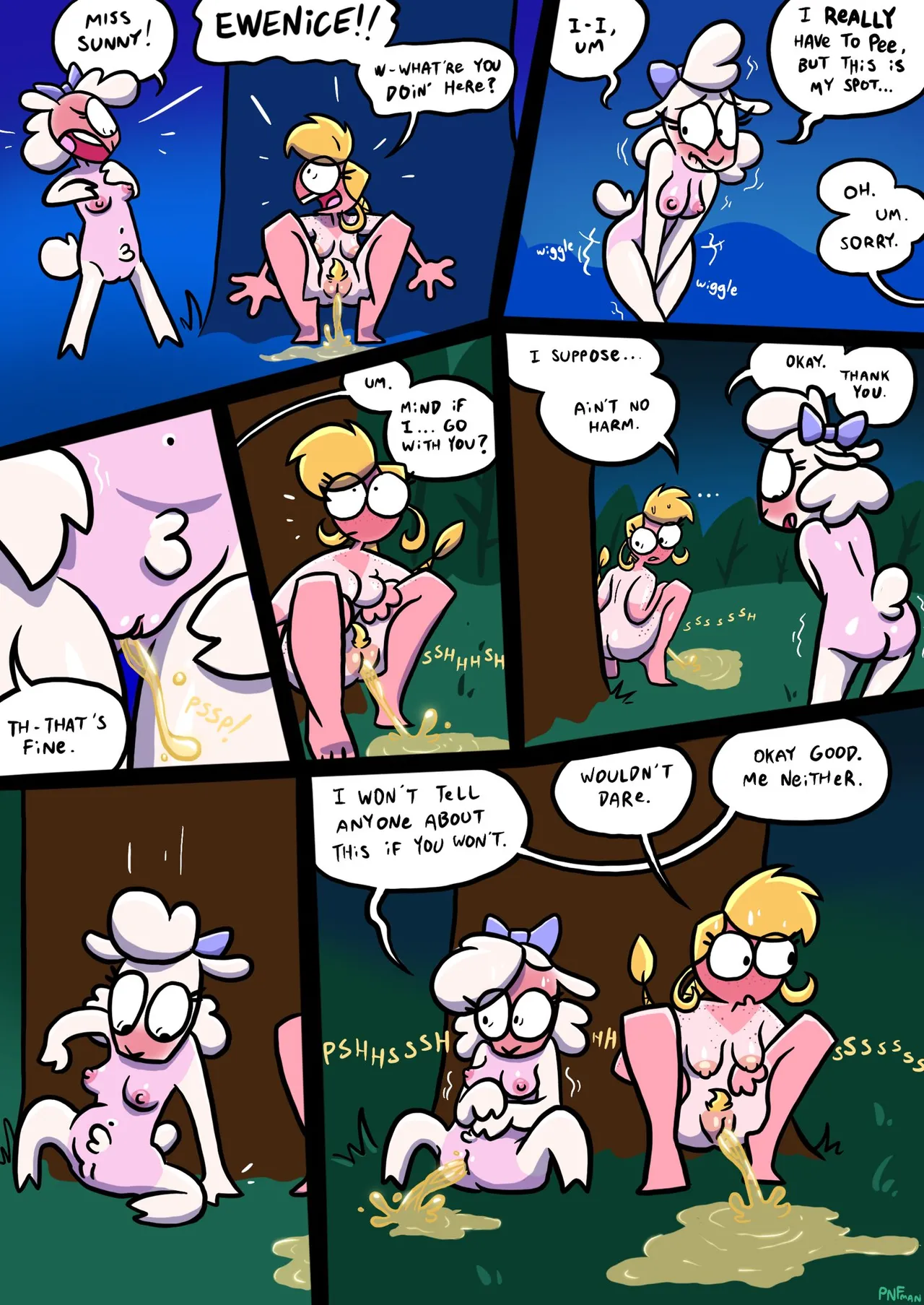 A Sheepish Pee + Extra page 2 full