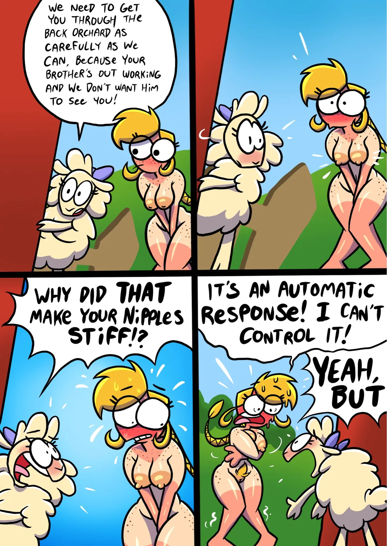 A Sheepish Pee + Extra page 4 full