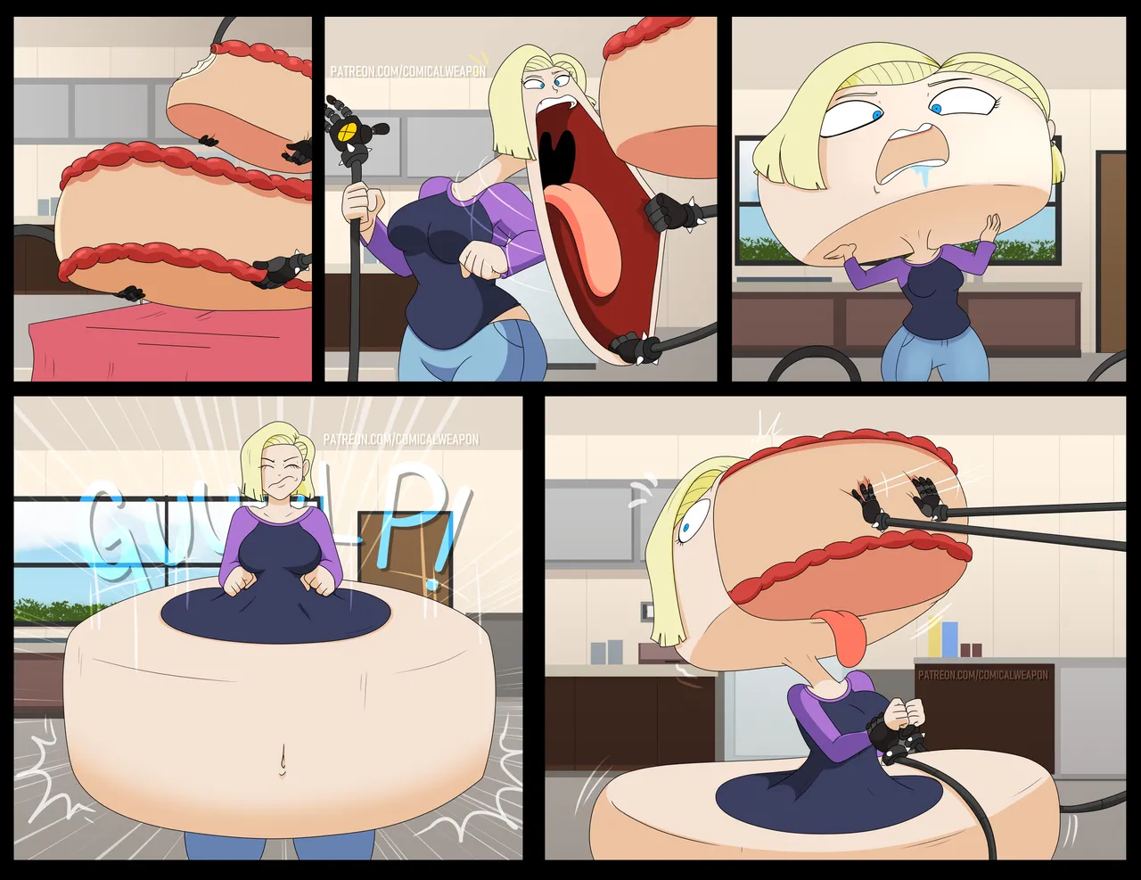 Caked Up - Android 18 page 3 full