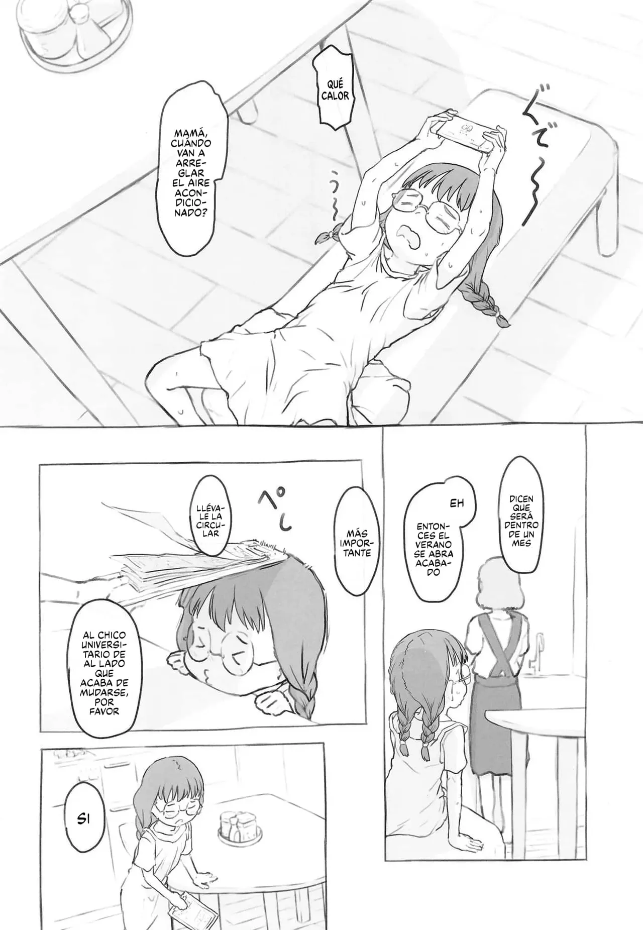 Otonari ni aisatsu｜Saludando al Vecino page 9 full