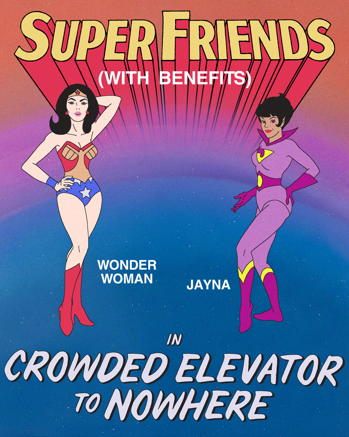 Super Friends with Benefits: Crowded Elevator to Nowhere page 1 full