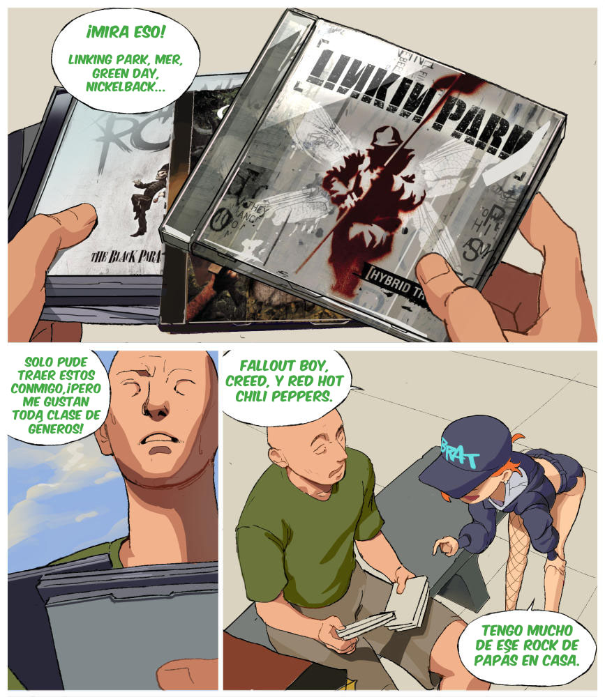 'Gwen' comics page 4 full
