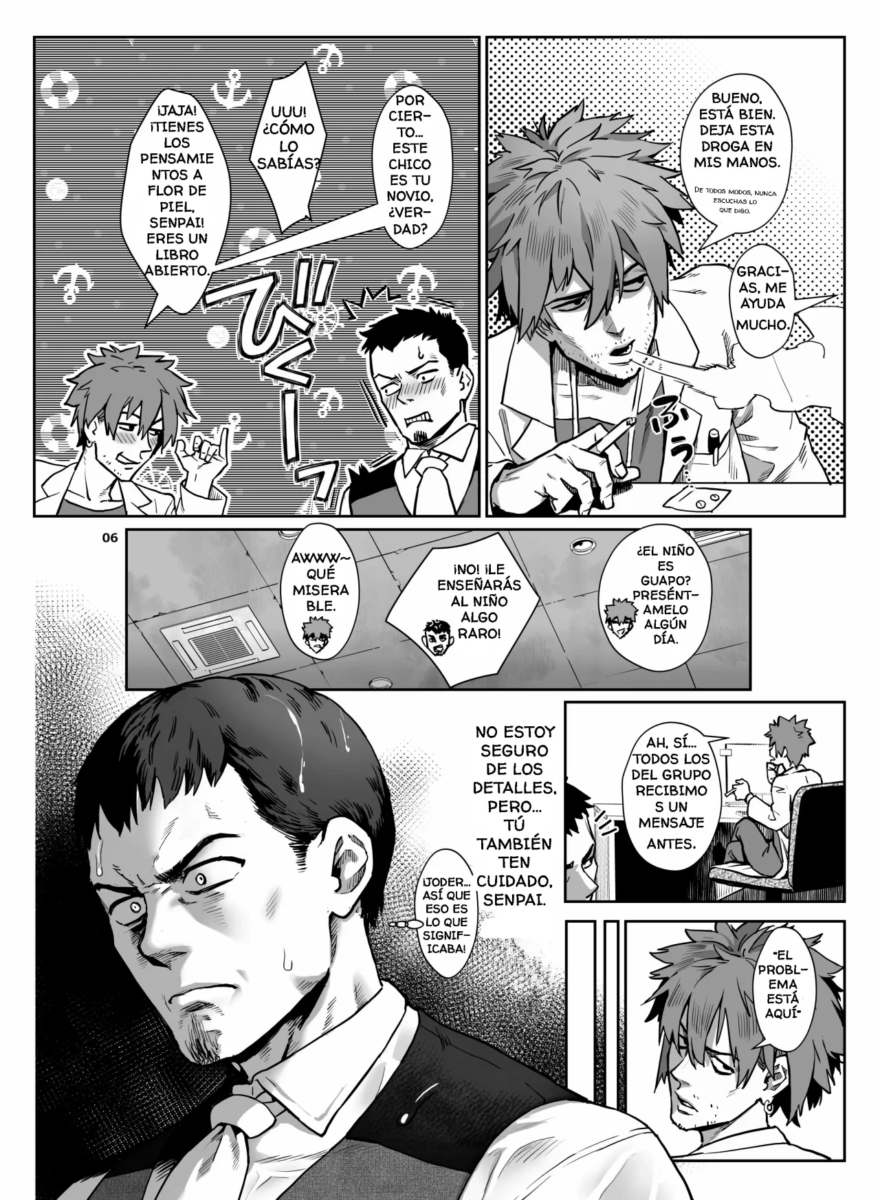 Inran Shounen Nazo no Bitch Shota to Ossan no Monogatari Vol. 4 page 7 full