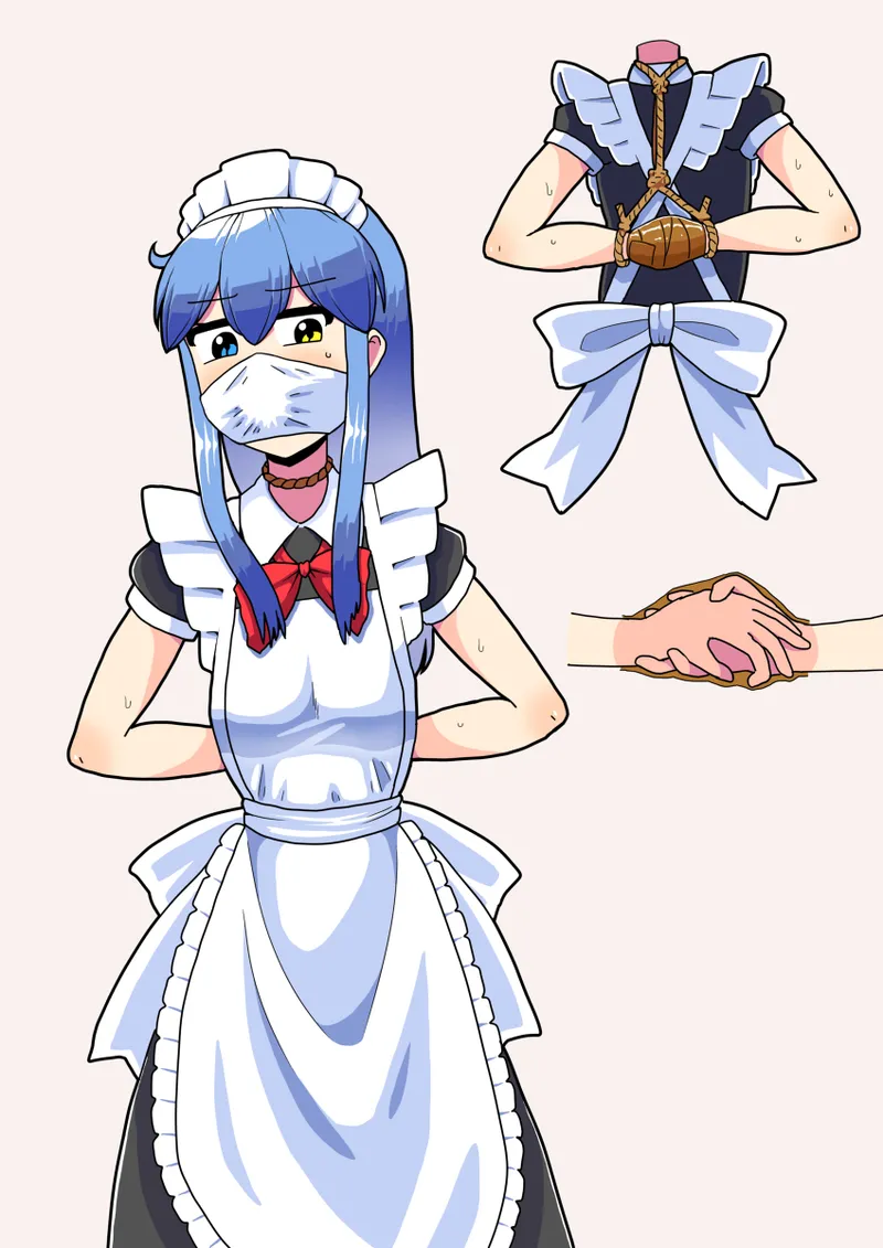 縛られたいメイドと縛る気の無いご主人様その9 page 1 full