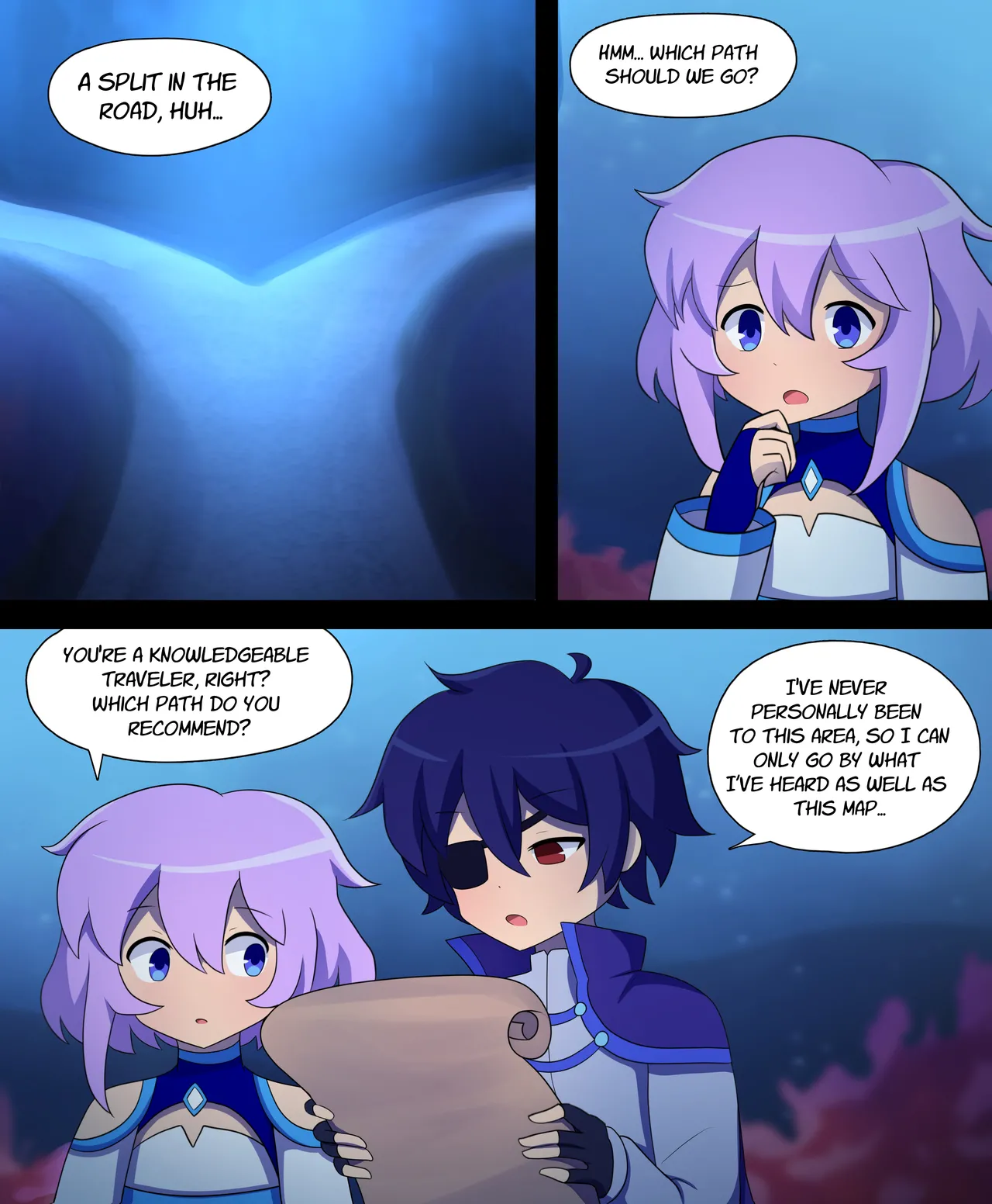 Seraph Ascent Chapter 1 With Secret Route B : OCEAN TRENCH page 8 full