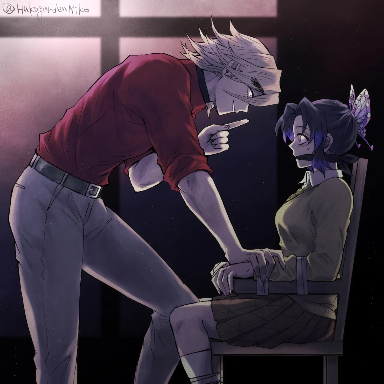 Douma Sensei to Kousoku Isu Shinobu-chan no Houkago Ecchi  | 도우마 선생님과 구속의자 시노부쨩의 방과 후 섹스 page 1 full