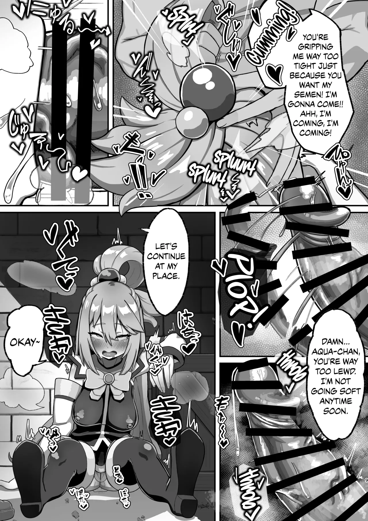 Aqua-sama’s P-activation story | Aqua-sama's Sugar Daddy Side-Gig page 8 full