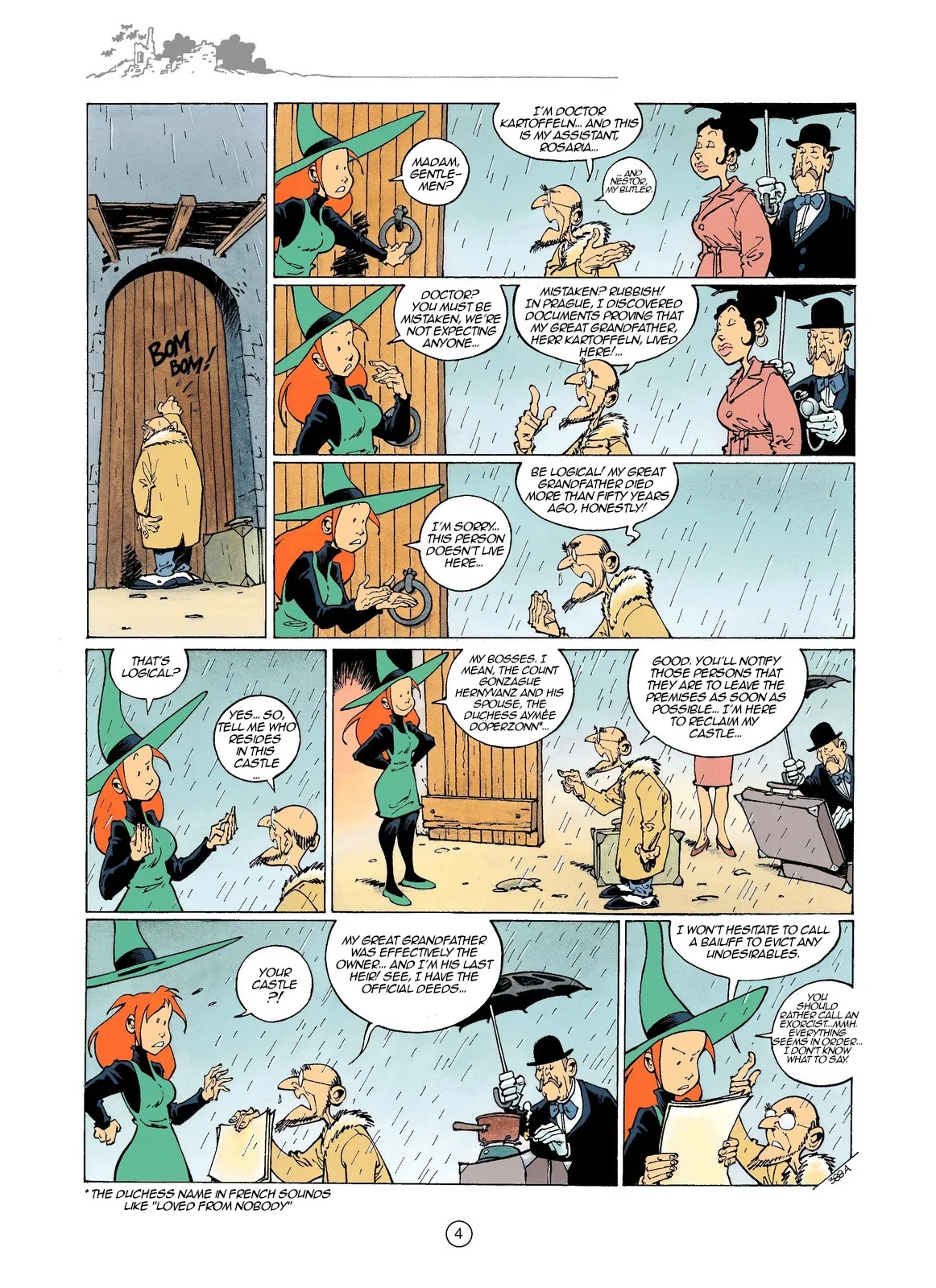 Mélusine #11 - Gilson &amp; Clarke - Mélusine and the School of Witchcraft, 2003 page 4 full
