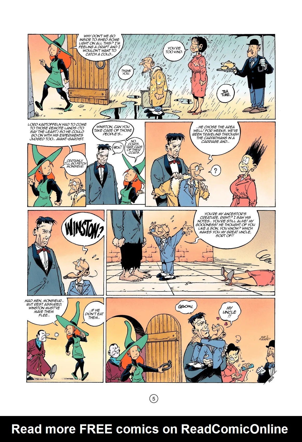 Mélusine #11 - Gilson &amp; Clarke - Mélusine and the School of Witchcraft, 2003 page 5 full