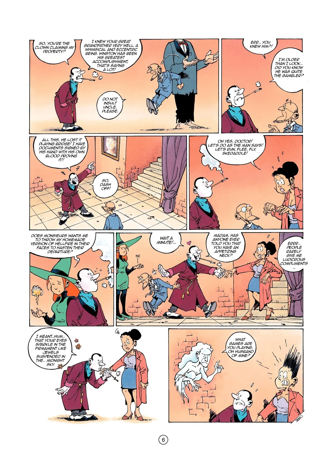 Mélusine #11 - Gilson &amp; Clarke - Mélusine and the School of Witchcraft, 2003 page 6 full