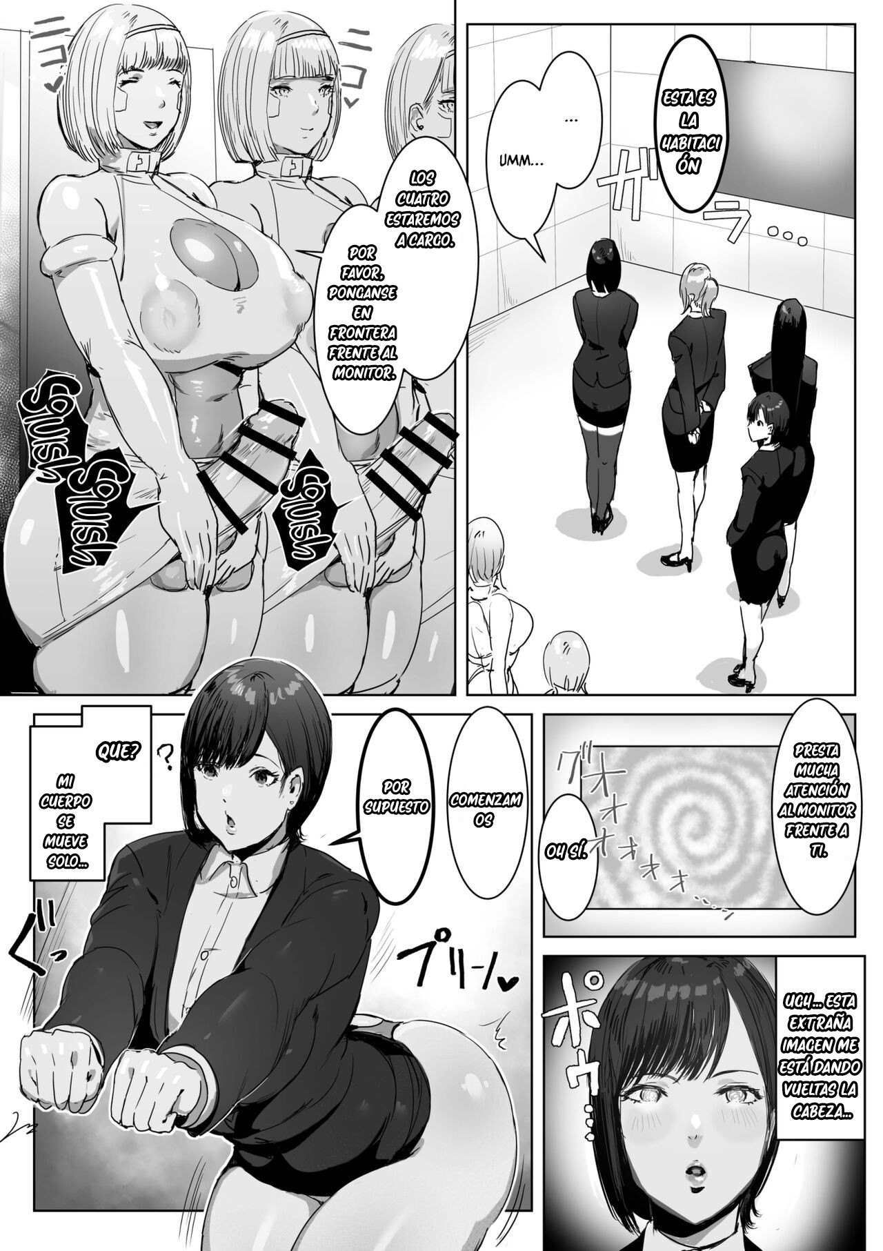 Haiteku Kigyou ni Sennyuu shitara Futanari Android ni Kaizou Sareta page 7 full