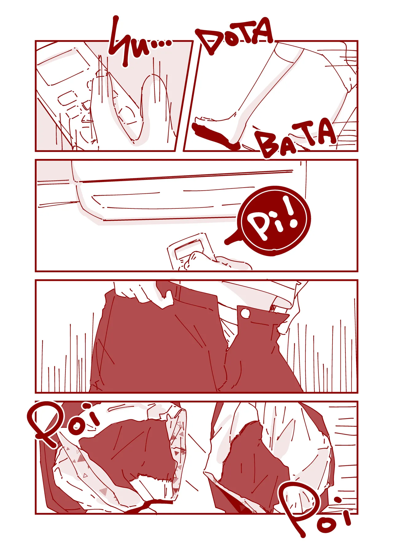 Junjou Thoroughbred 4 Koma Shuu Yuito &amp; Kokoro Shou Hen page 5 full