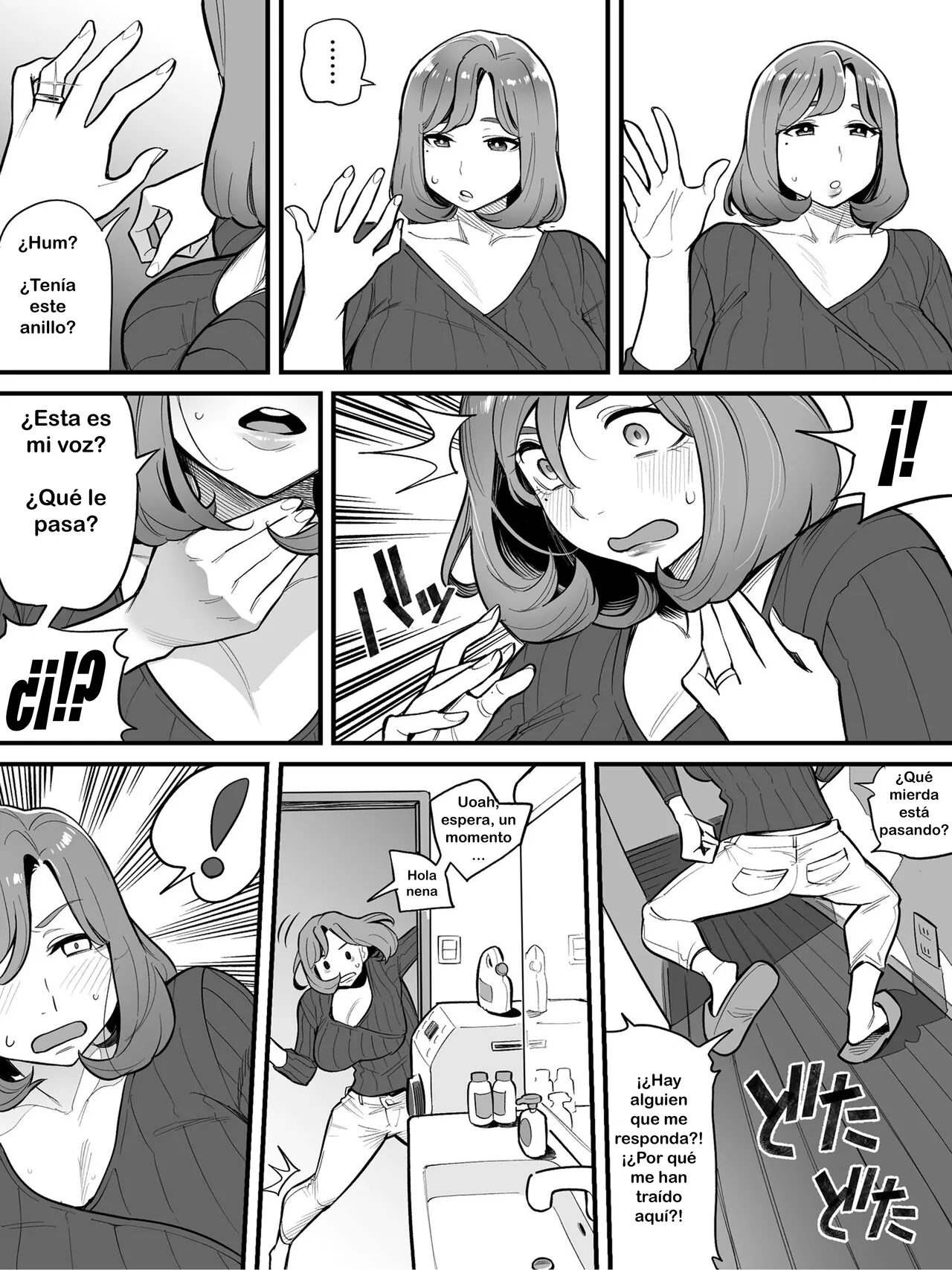 Tamashii Irekawari Genshou - Case 1 Fukami Shiori no Baai| Fenomeno cambio de cuerpos caso 1 Shiori fukami page 5 full
