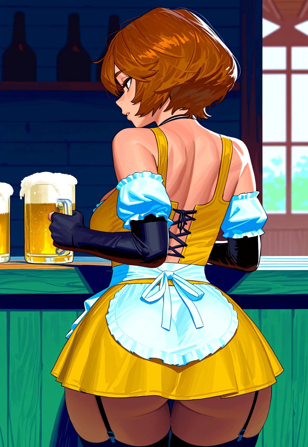 THICC APRIL O'NIEL'S WIND-LIFTED DIRNDL &amp; THIGH STRAPS page 8 full