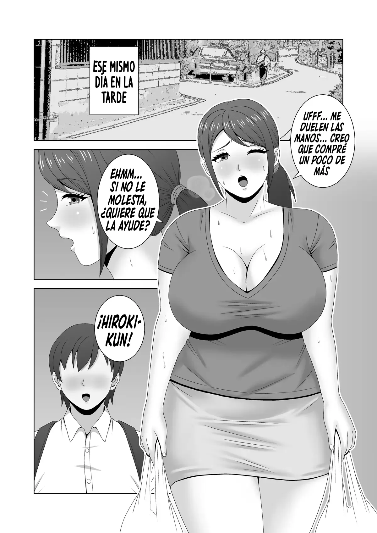 Muchimuchi Hitozuma no Midara na Yuuwaku｜La Erótica Seducción De Una Esposa Regordeta page 6 full