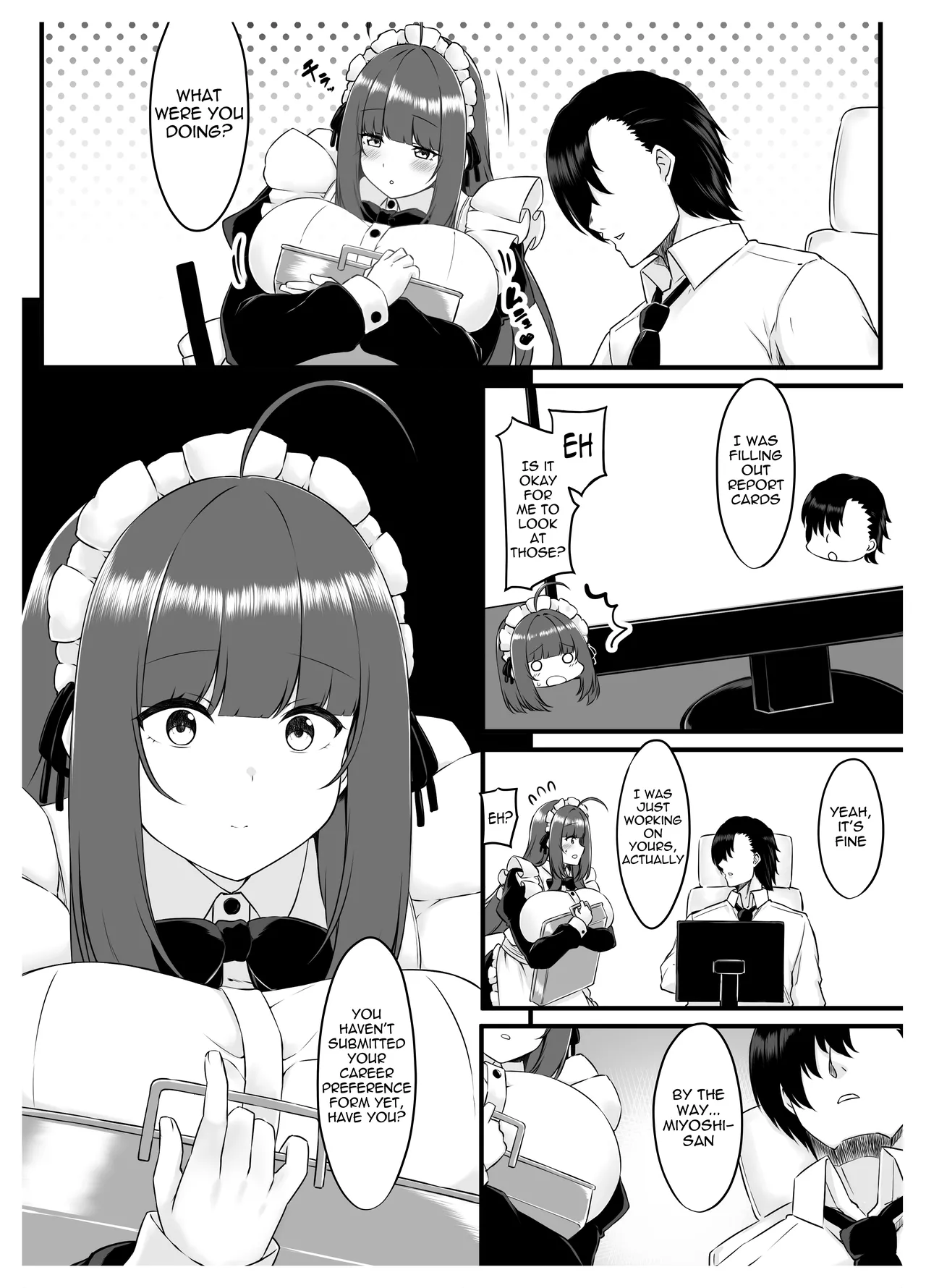 Oshiego Maid no Shuukatsu Jijou - JOB HUNTING SITUATION OF STUDENT MAID page 7 full
