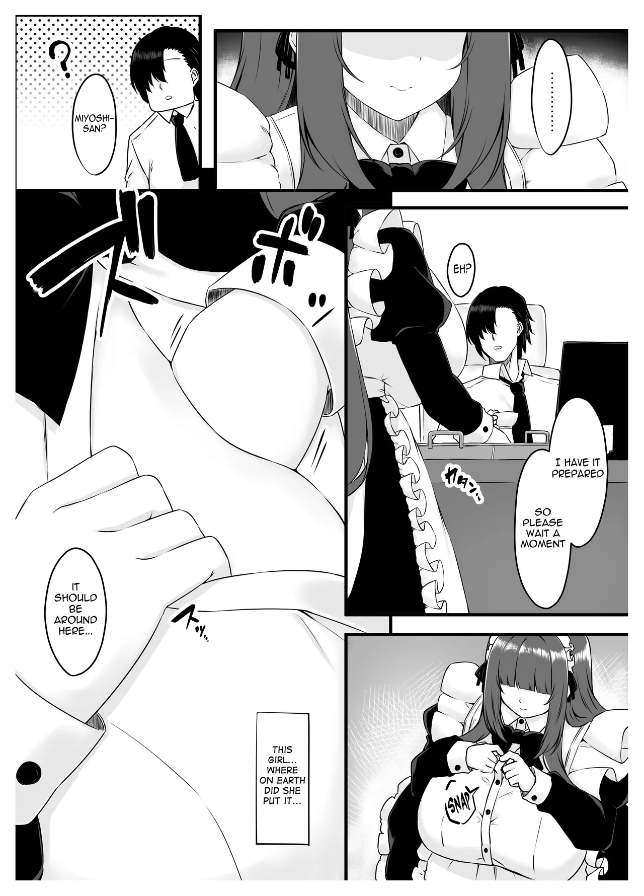 Oshiego Maid no Shuukatsu Jijou - JOB HUNTING SITUATION OF STUDENT MAID page 8 full