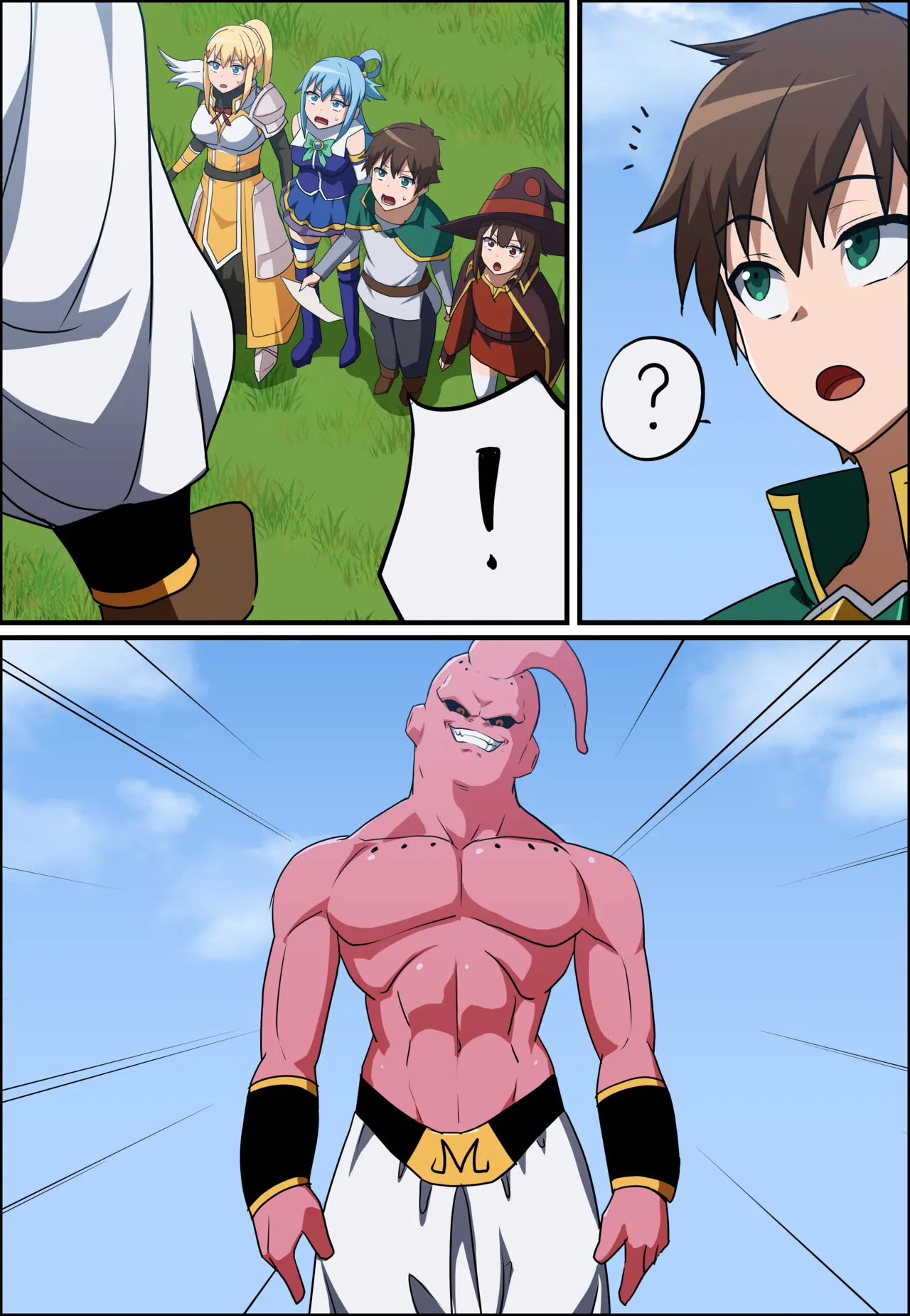 KONOSUBA - Kazuma Satou / Aqua / Megumin / Darkness page 2 full