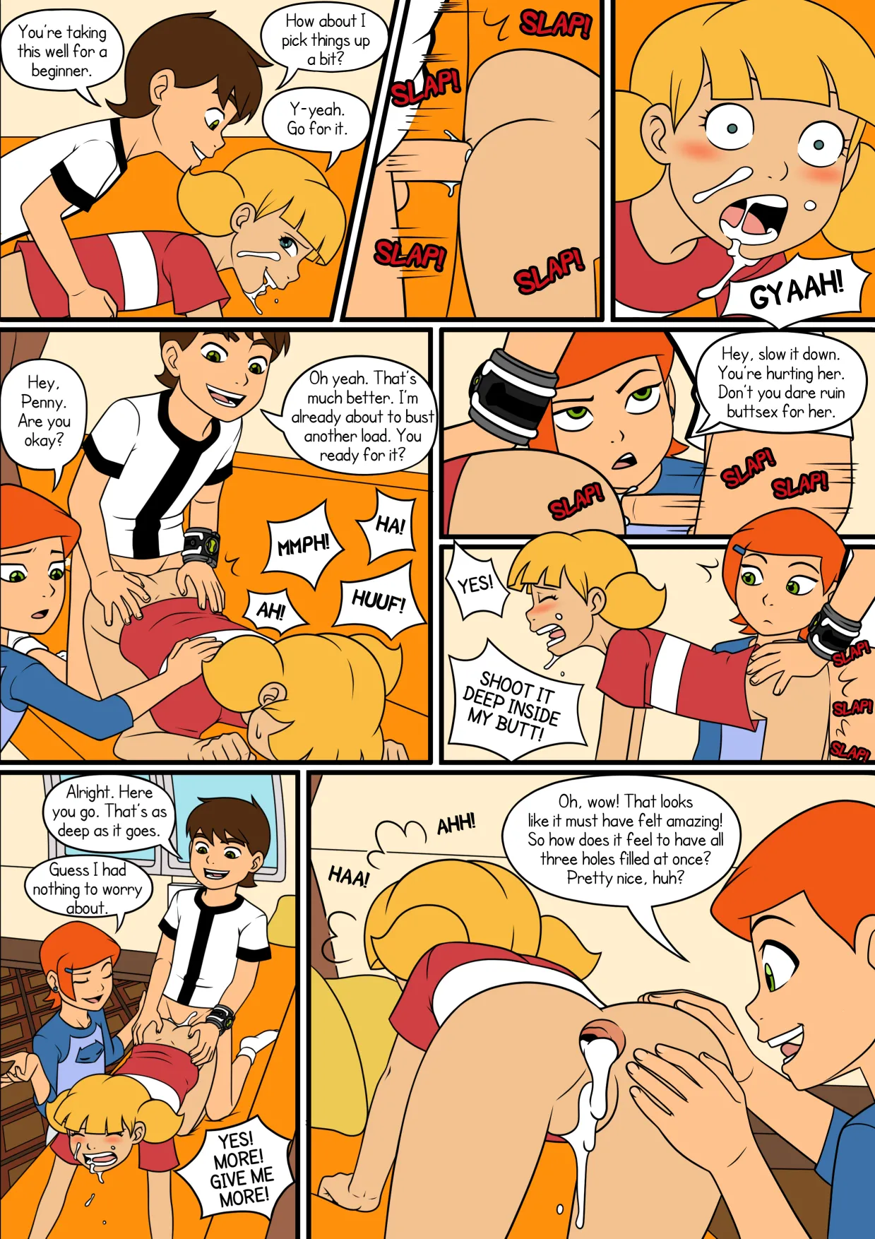 Cr. Ben 10 cr. Inspector Gadget - Friendship page 2 full