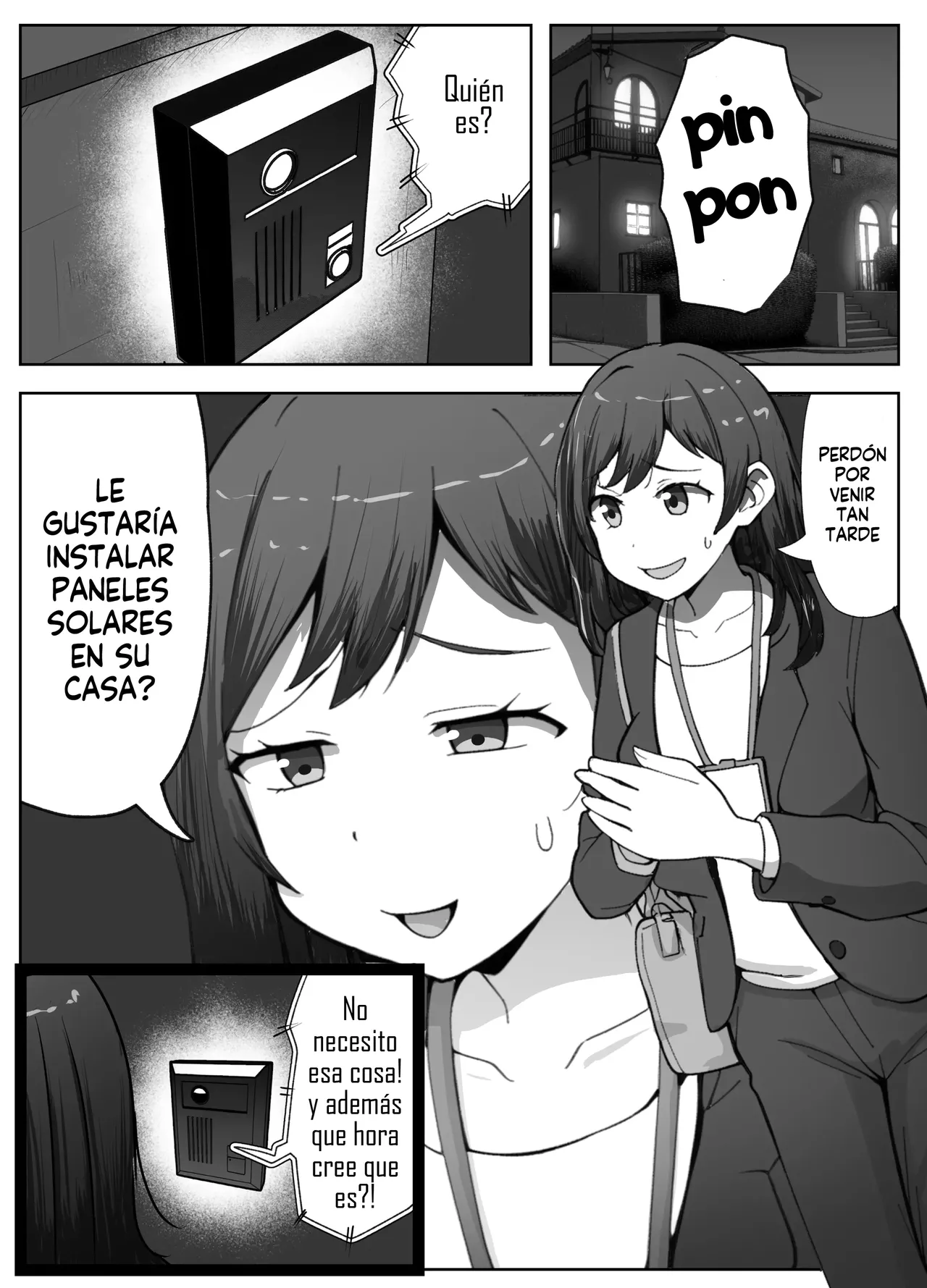 Eigyousaki de Kyokon Danshi ni soku hame saremashita| Un Chiquillo con una Gran Verga de Pronto me Violo en una Jornada de Ventas page 2 full