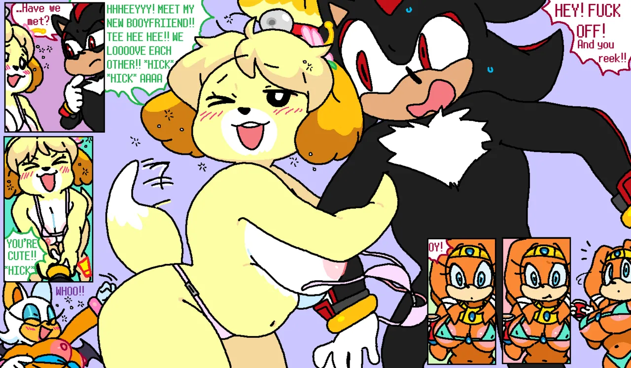 Rouge &amp; Isabelle at the Beach page 3 full
