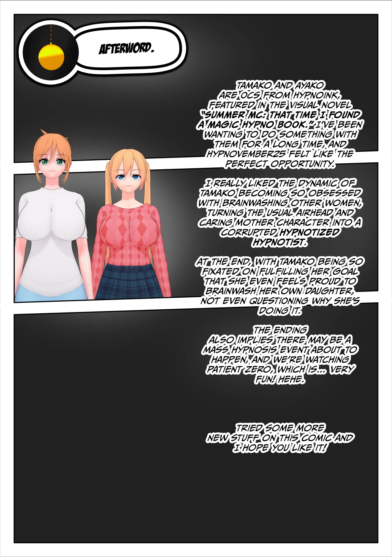 Tamako and Ayaka in - Hypnotized Hypnotist page 7 full