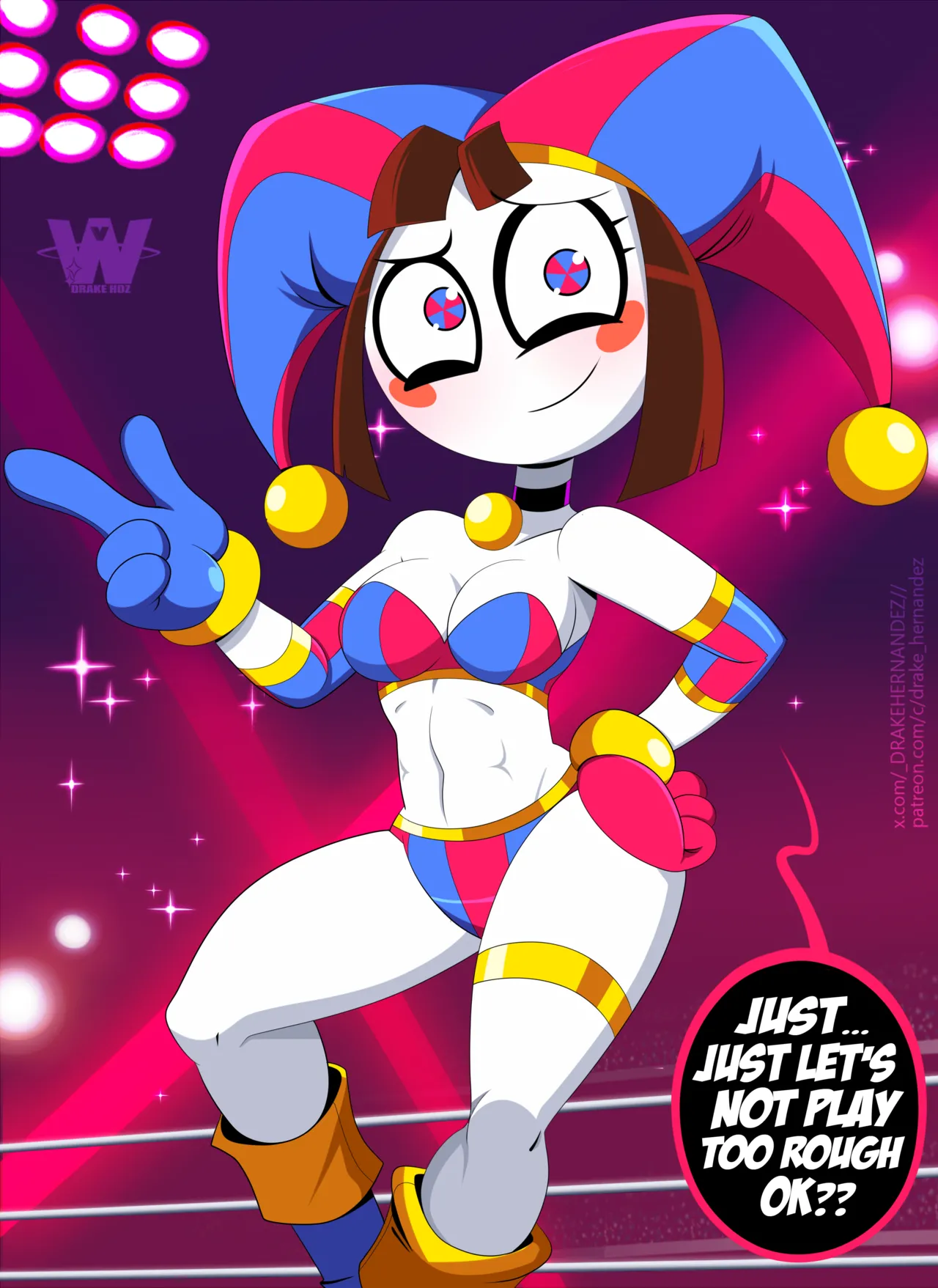 The Amazing Digital Circus Wrestlingverse page 1 full