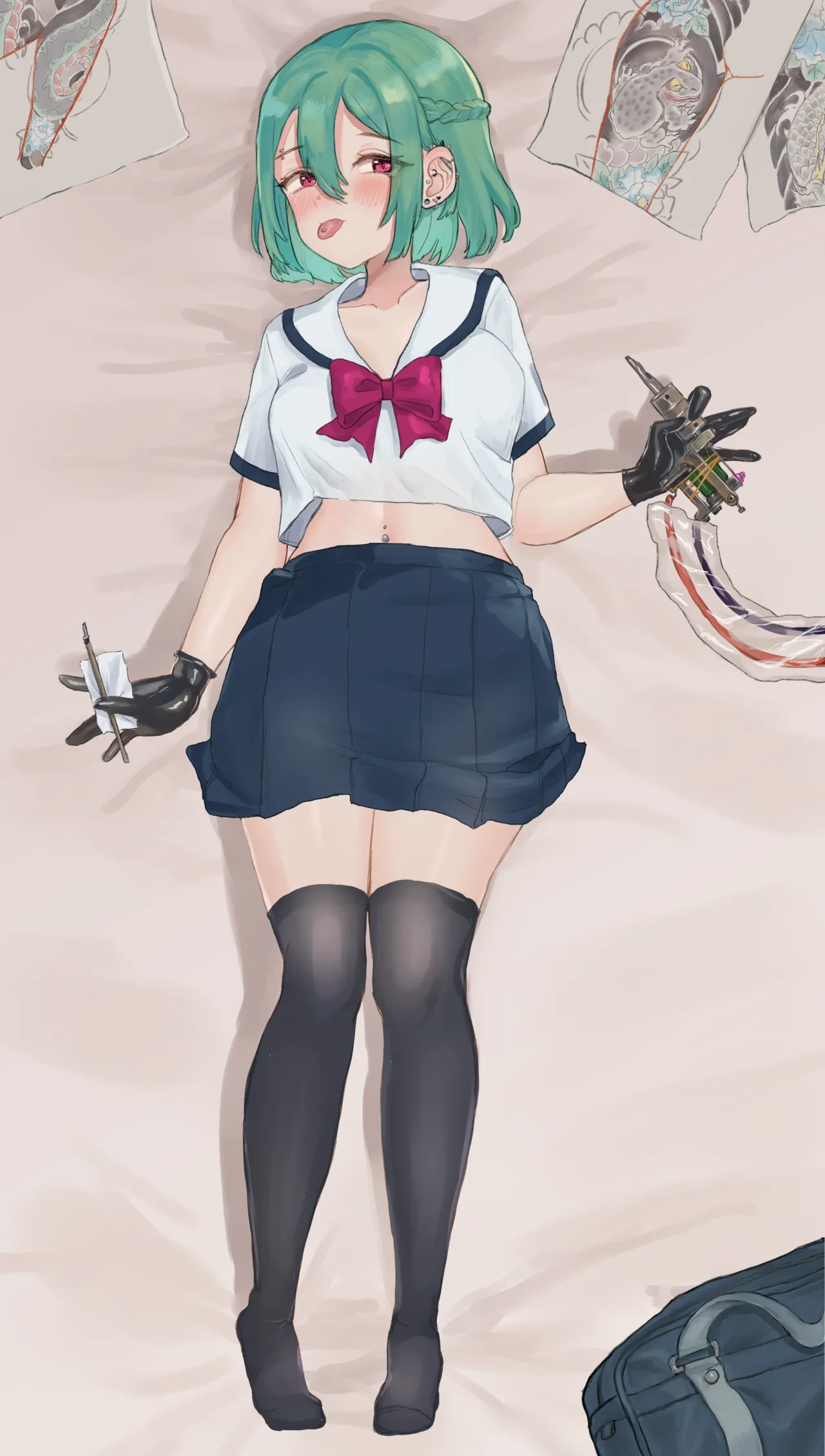 半夏 胸割り総身彫り Fanbox page 8 full